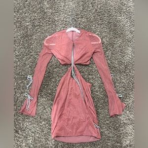 HOUSE OF CB xs cut out dress